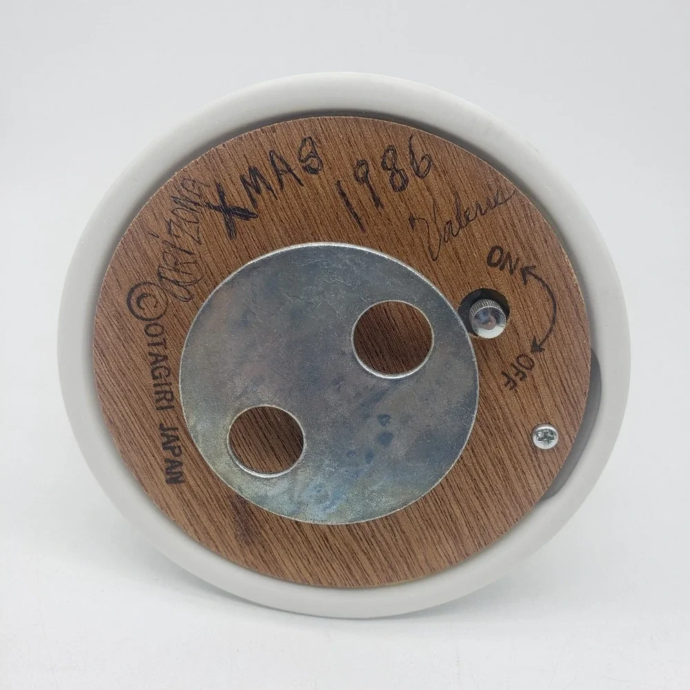 Vtg Otagiri Japan Bird On Branch Music Box 